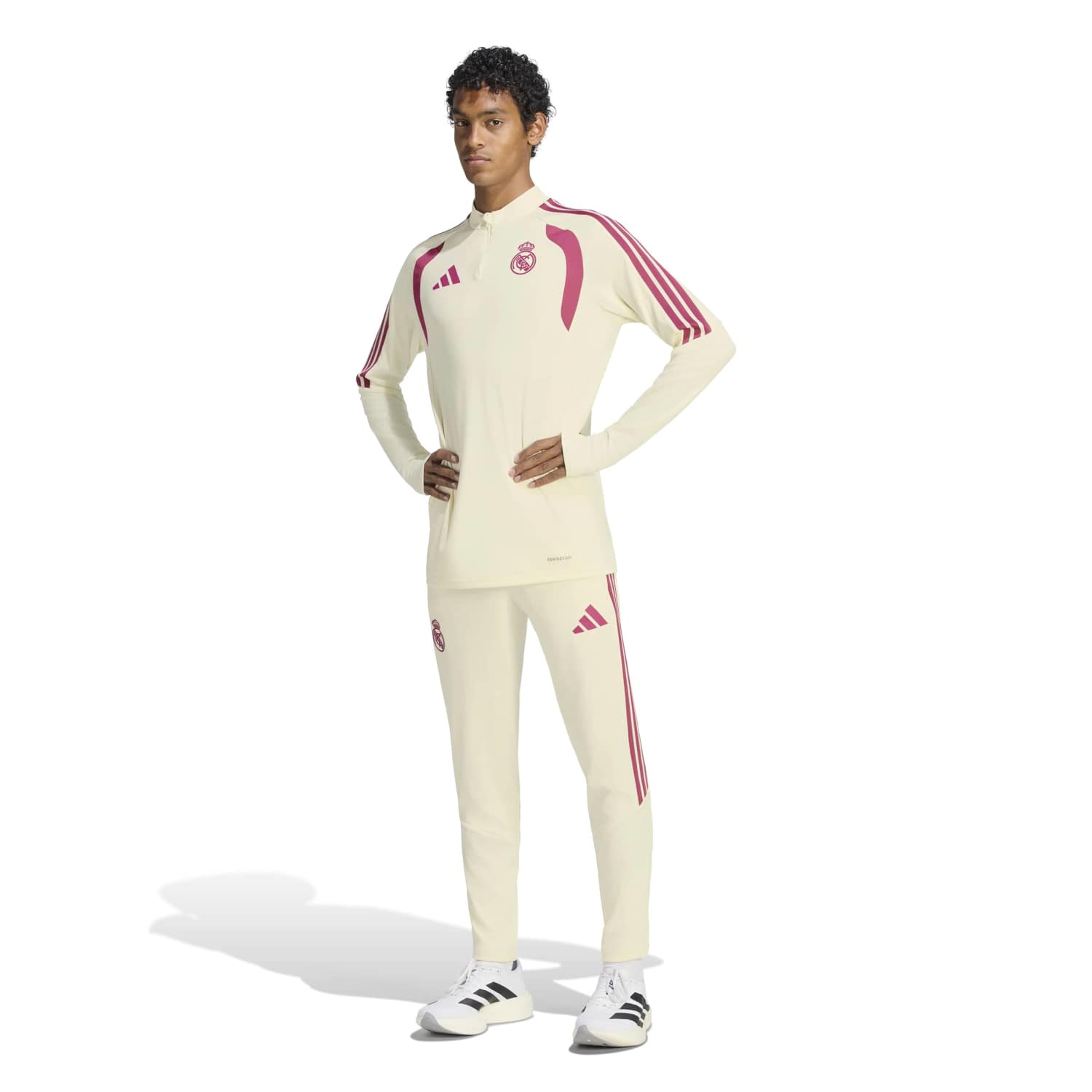 Pantalon d'Entraînement Homme adidas 26/27 Beige