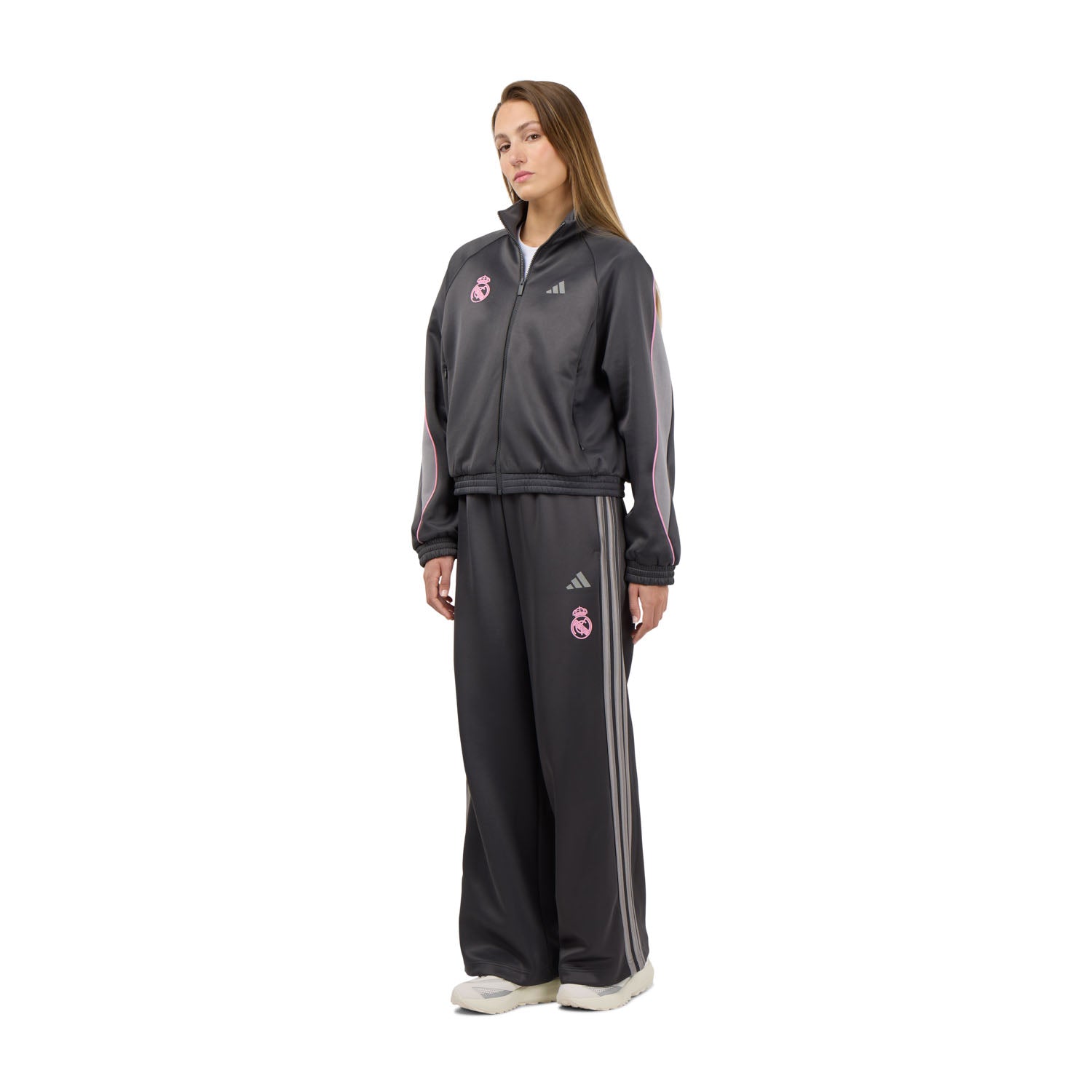  REAL MADRID ジャージ XS レディース Womens adidas Stadium Track Top Grey – Official Real Madrid Store