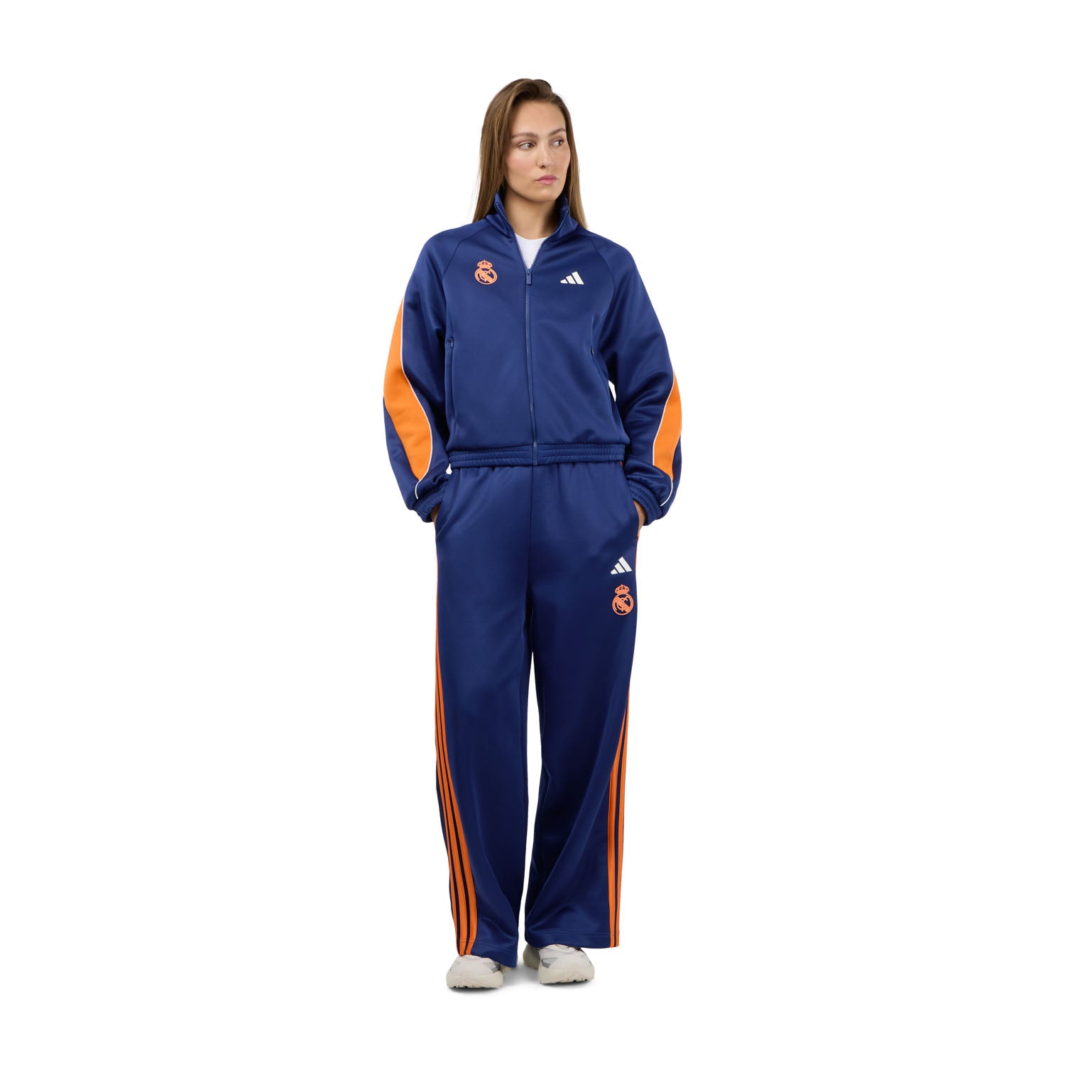 Chaqueta Chándal Mujer adidas Stadium Azul Marino