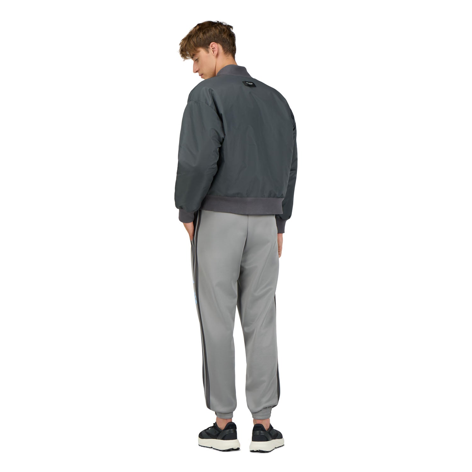 Mens adidas Stadium Bomber Grey – Official Real Madrid Store