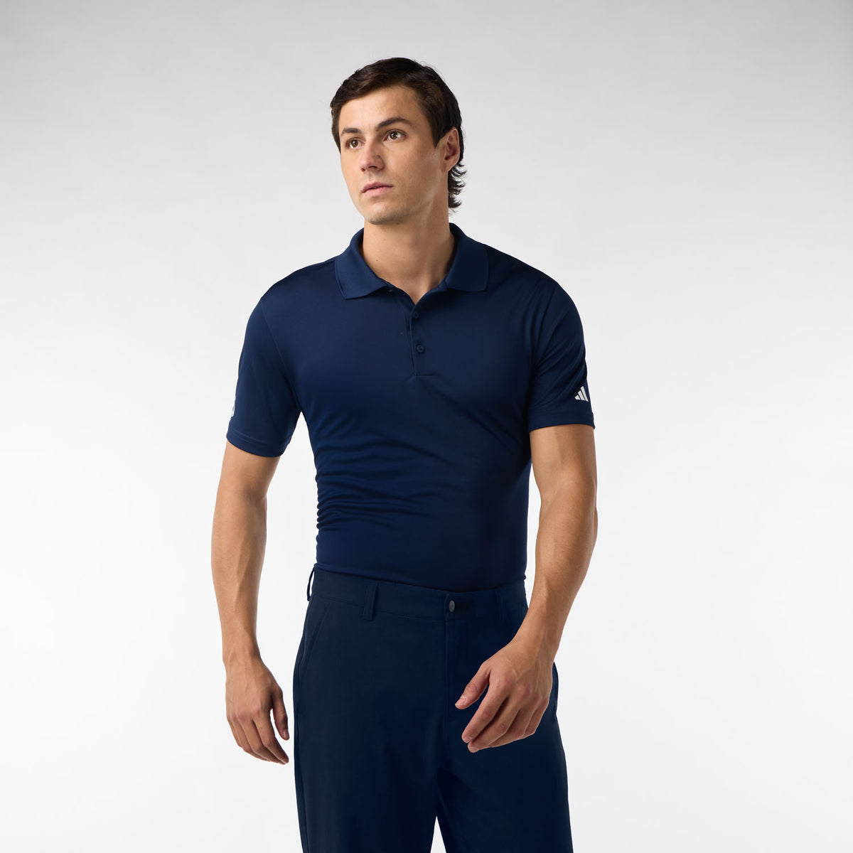 Mens adidas Golf Core Polo Navy
