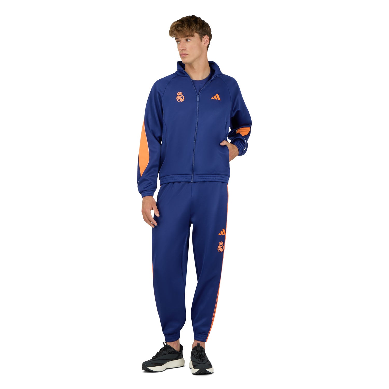 Mens adidas Stadium Track Top Navy – Official Real Madrid Store