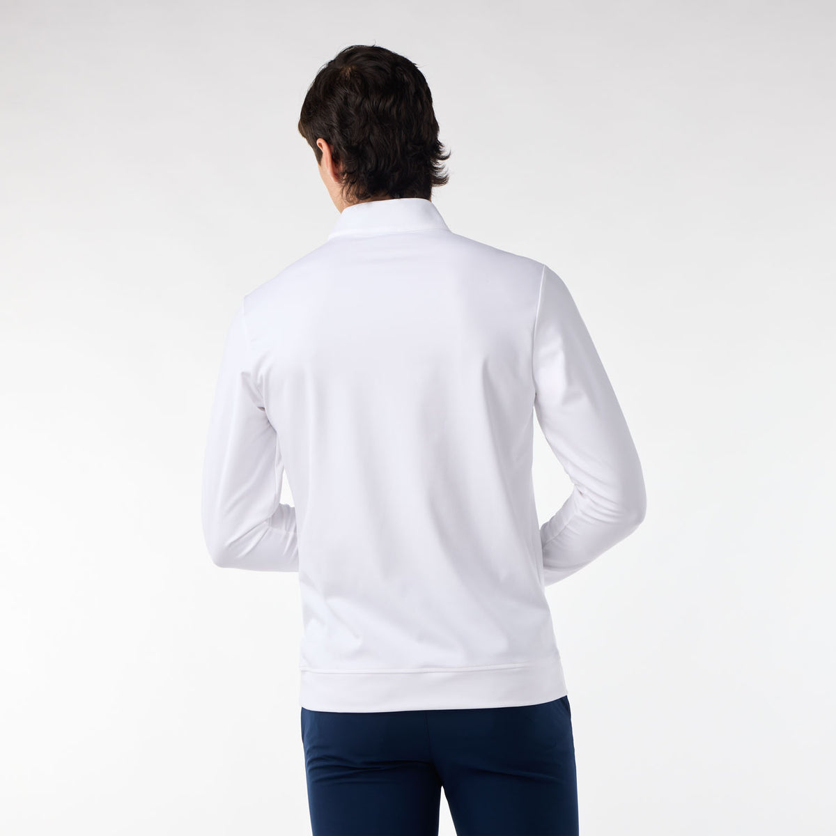 Sweat Quarter Zip Hommes adidas Golf Ultimate365 Blanc
