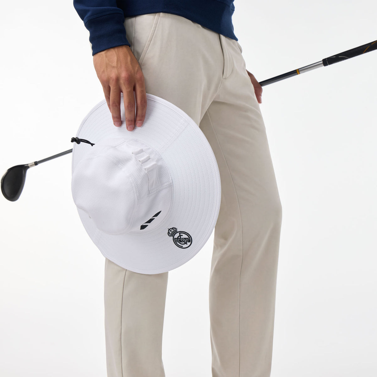 adidas Golf US Wide Brim Hat White