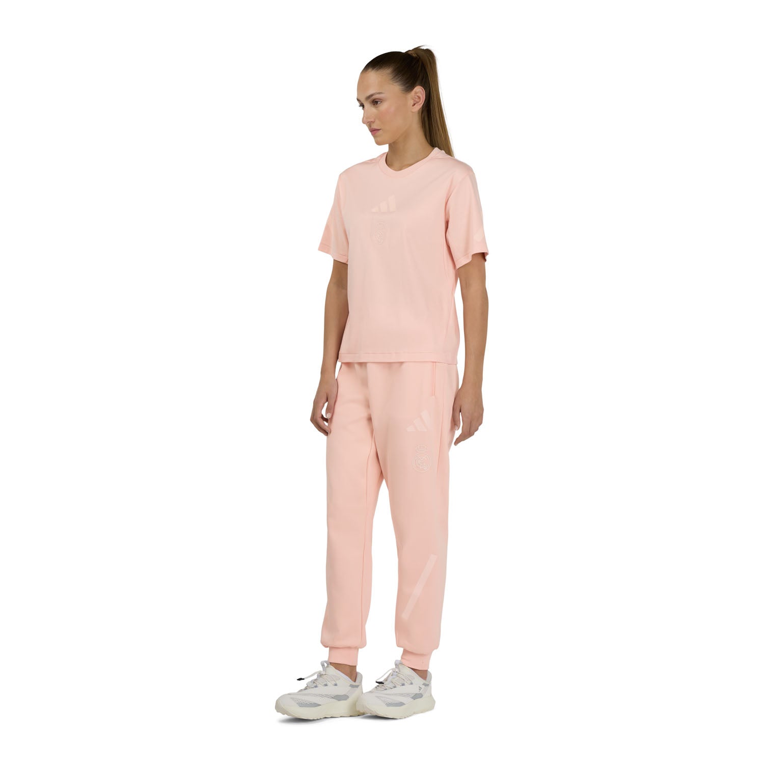 T-shirt Mulher adidas Real Urban Z.N.E. Rosa Claro