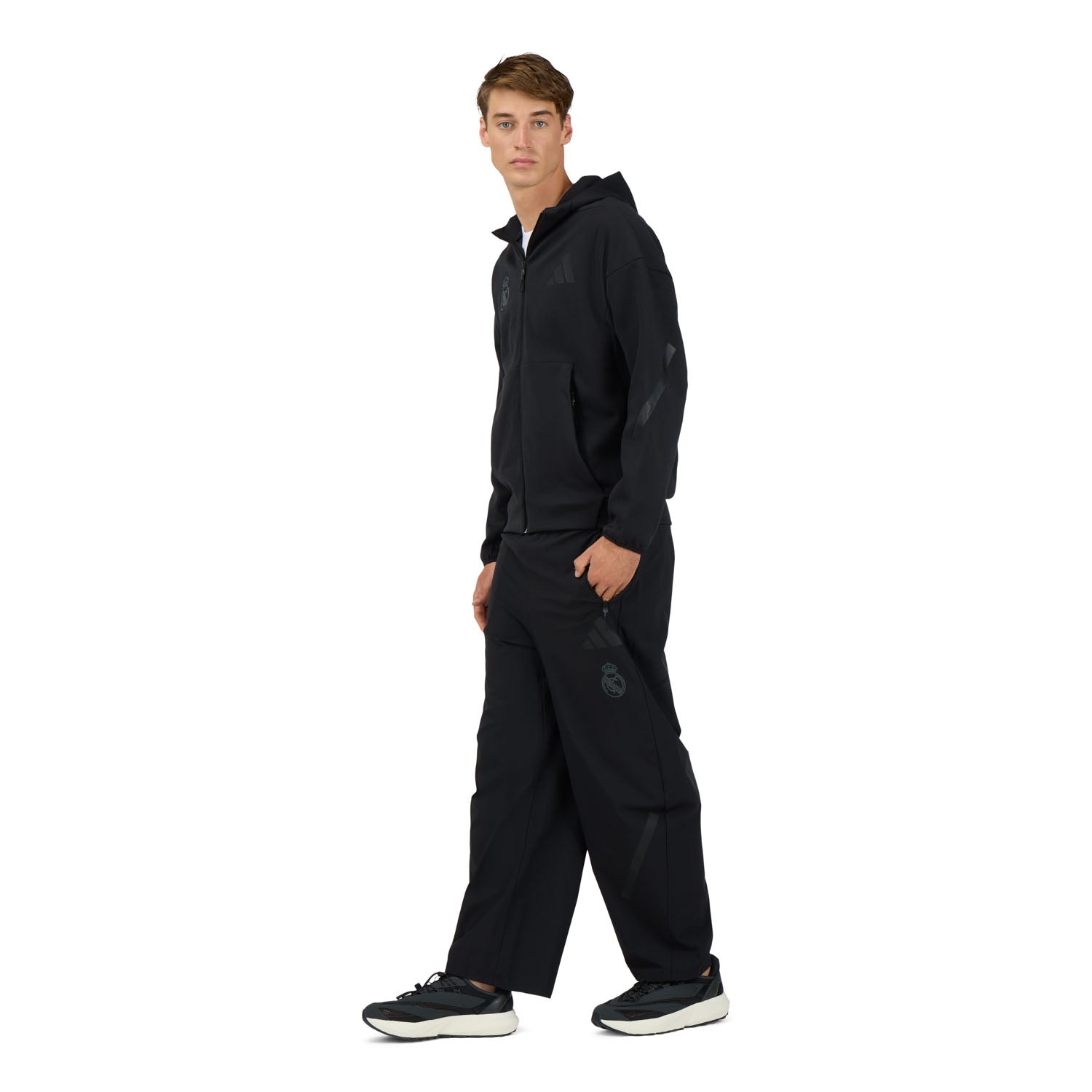 Casaco Woven Homem adidas Real Urban Z.N.E. Preto