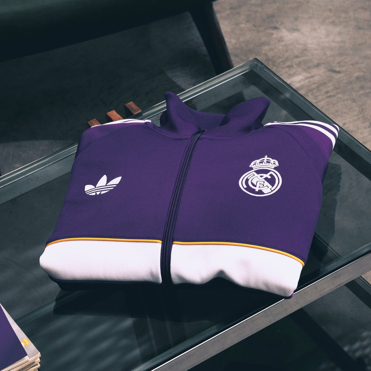 Chaqueta Chándal Hombre adidas OG Icons 26/27 Morada