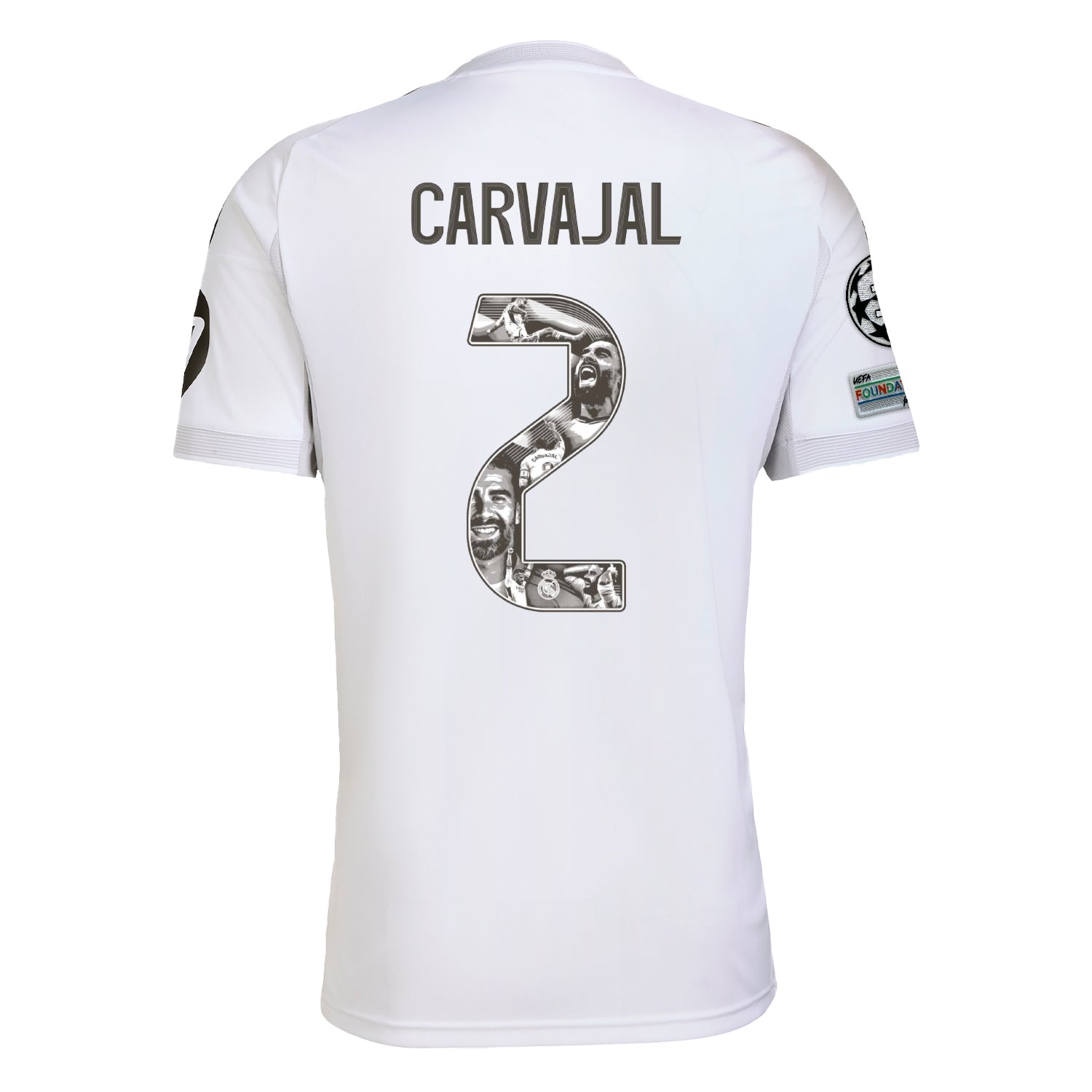 Camiseta Hombre Carvajal Edición Especial Primera Equipación Blanca 25/26