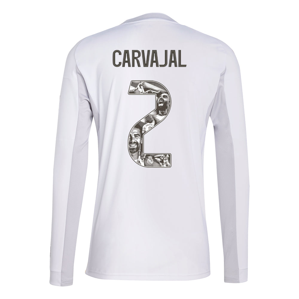 Maillot Homme Manches Longues Carvajal Édition Spéciale Domicile Blanc 25/26