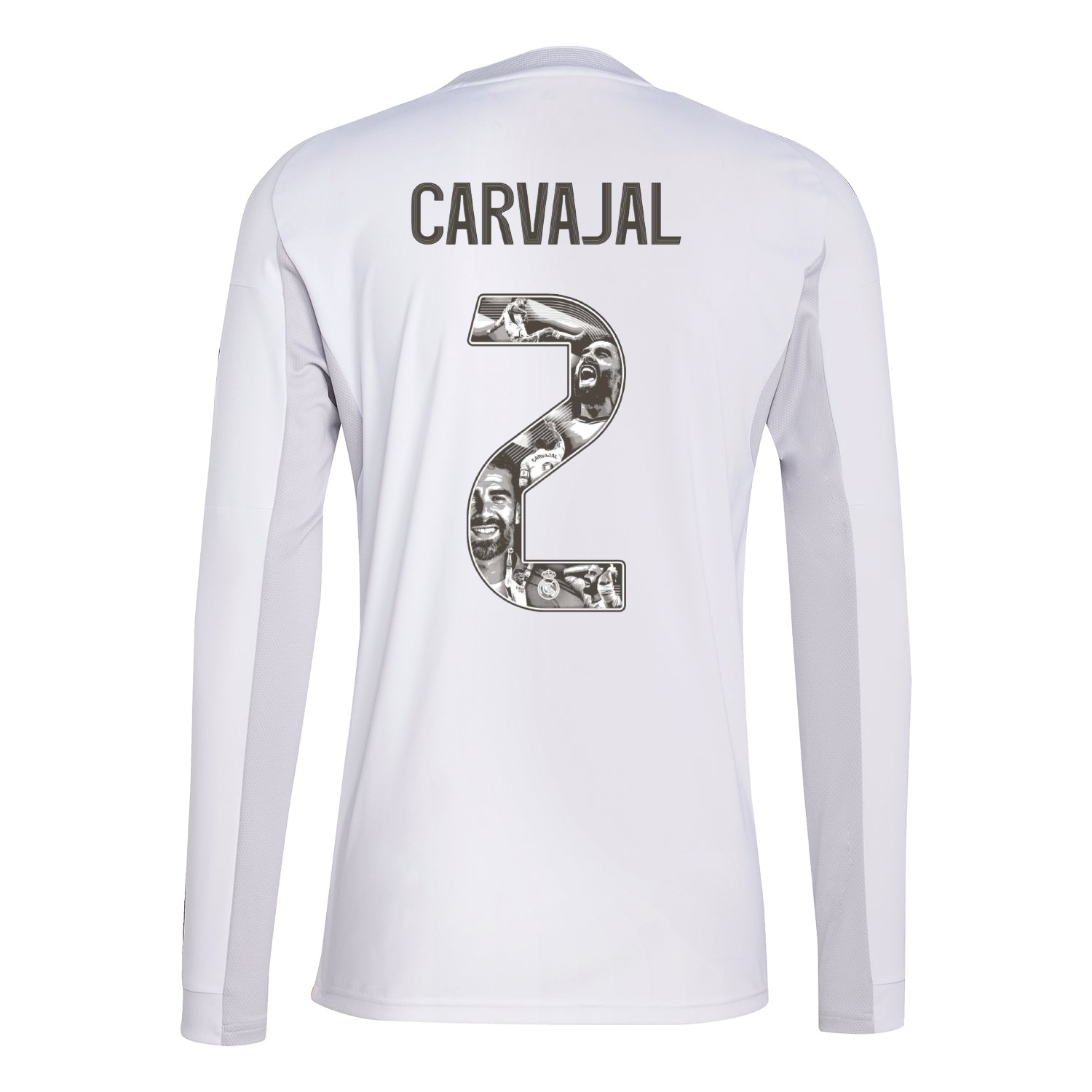 Maillot Homme Manches Longues Carvajal Édition Spéciale Domicile Blanc 25/26