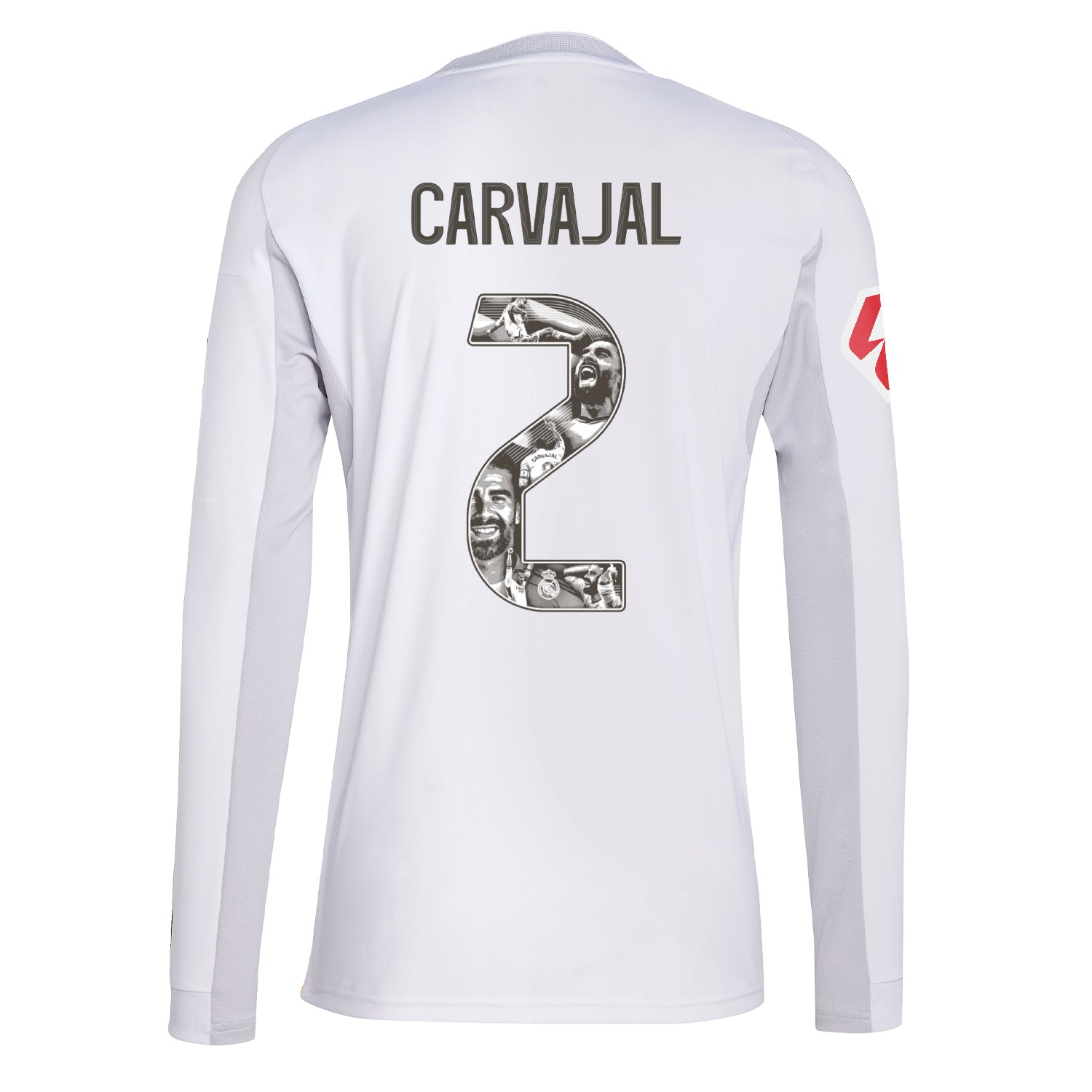 Maillot Homme Manches Longues Carvajal Édition Spéciale Domicile Blanc 25/26