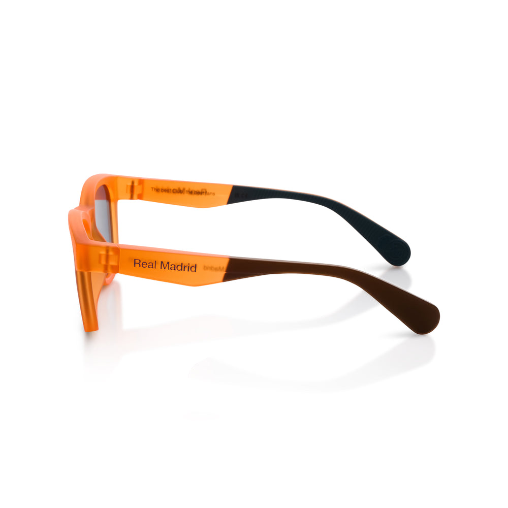 Kids Round Real Madrid Sunglasses Orange