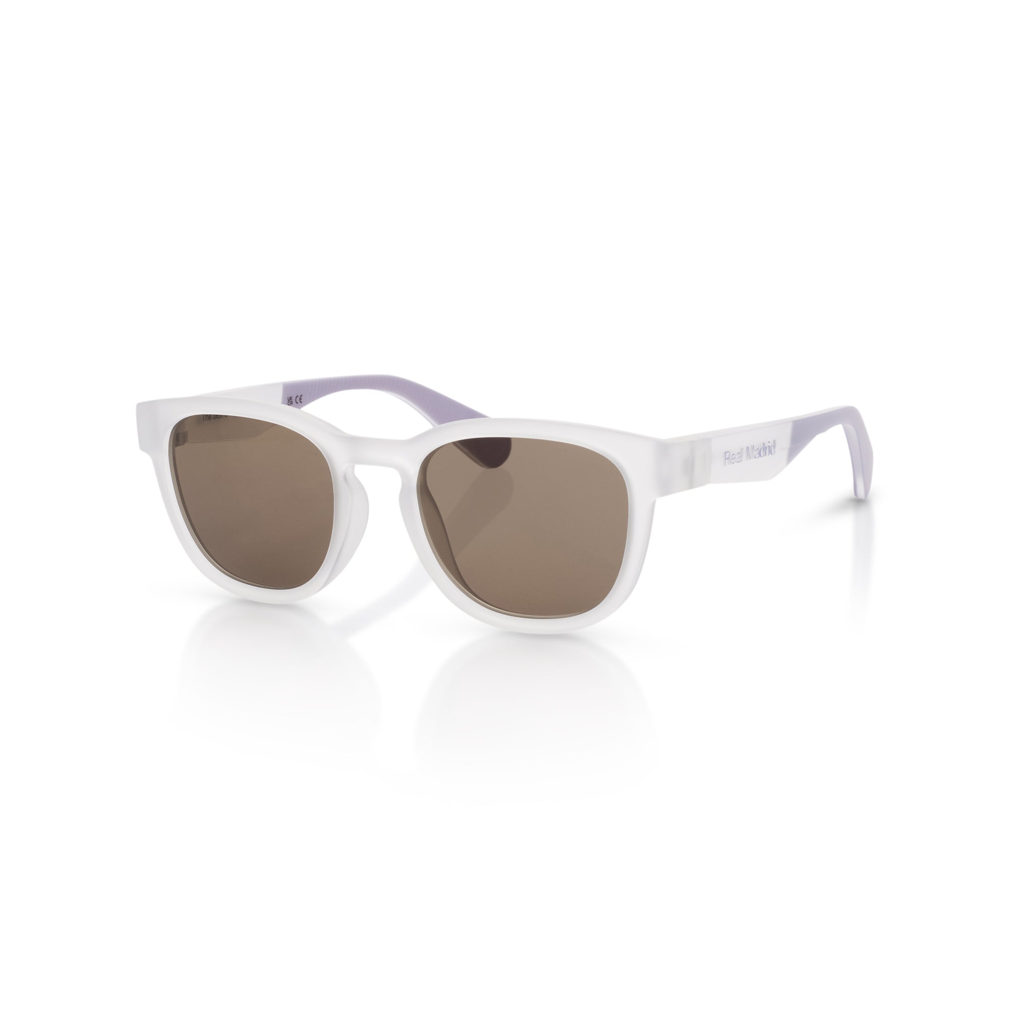 Kids Round Real Madrid Sunglasses White