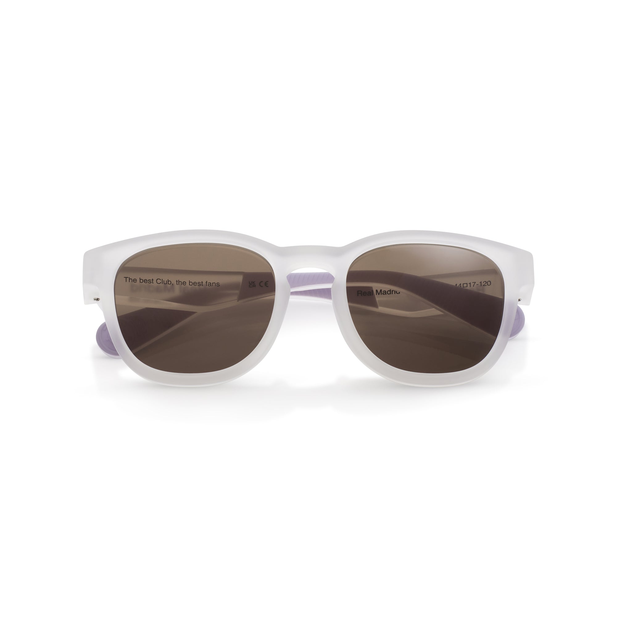 Kids Round Real Madrid Sunglasses White