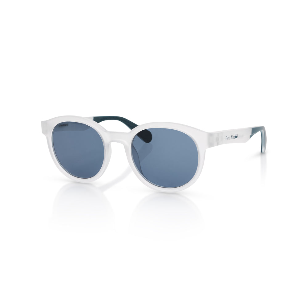 Round Real Madrid Sunglasses White