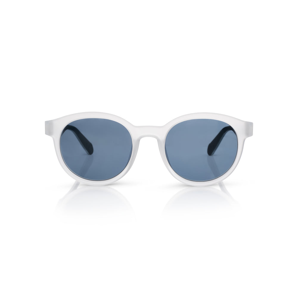 Round Real Madrid Sunglasses White