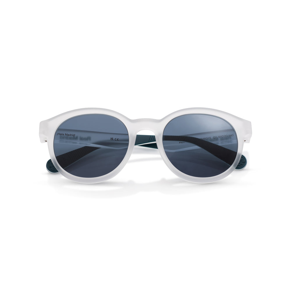 Round Real Madrid Sunglasses White