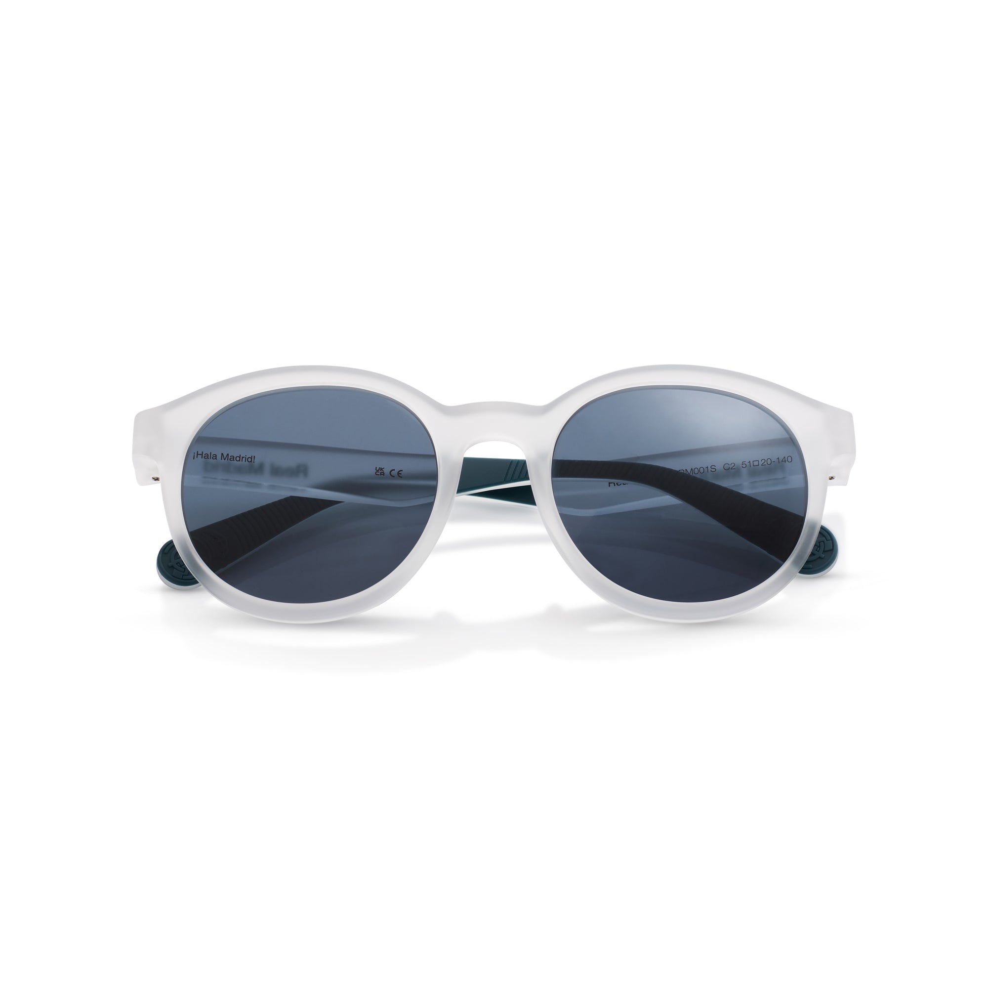 Round Real Madrid Sunglasses White
