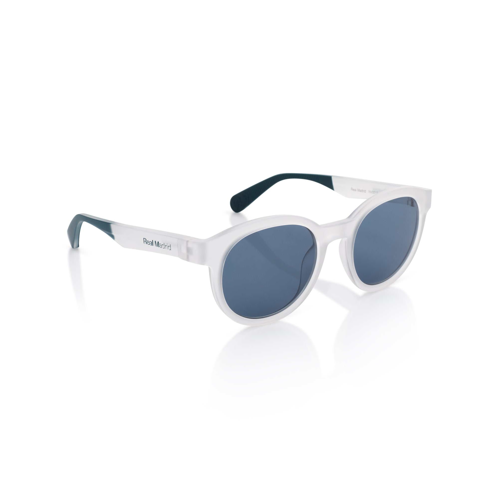 Round Real Madrid Sunglasses White