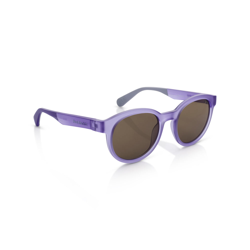 Round Real Madrid Sunglasses Purple