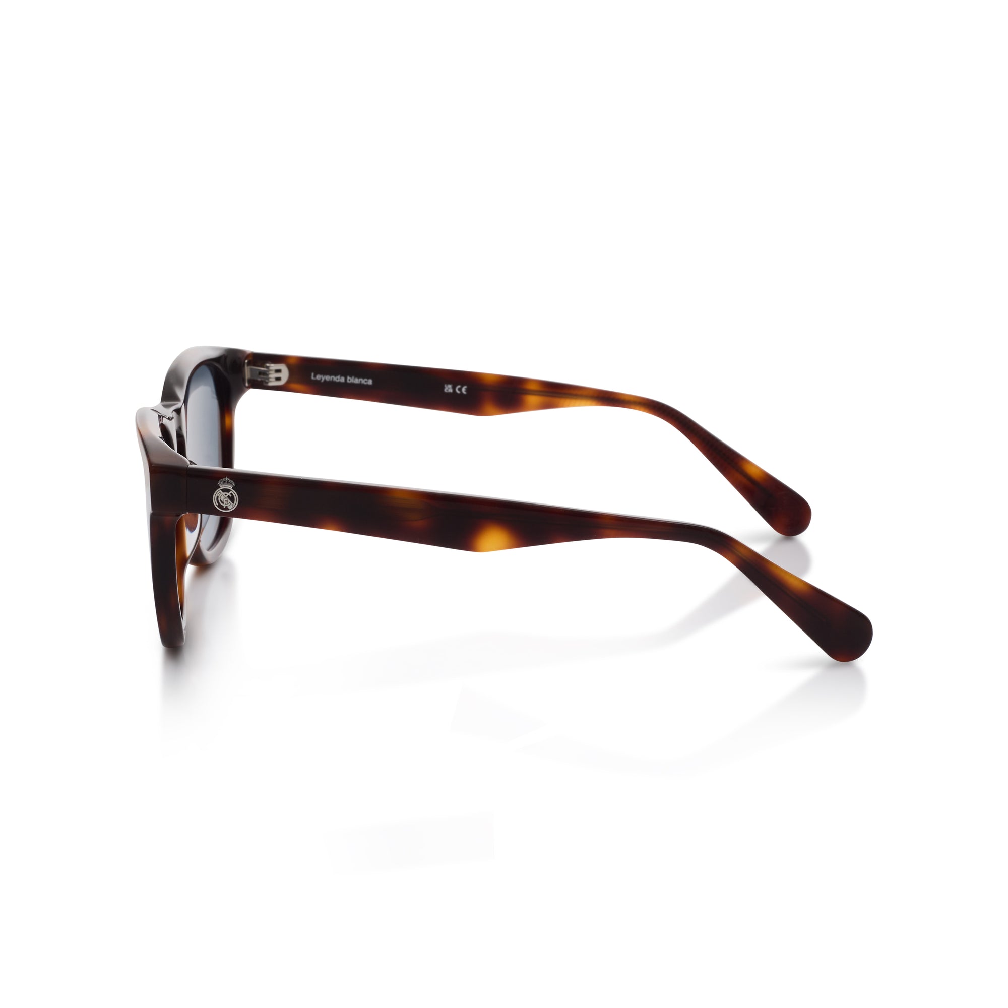 Round Real Madrid Acetate Sunglasses Tortoiseshell
