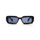 Lunettes de Soleil Carrées Real Madrid en Acétate Écaille