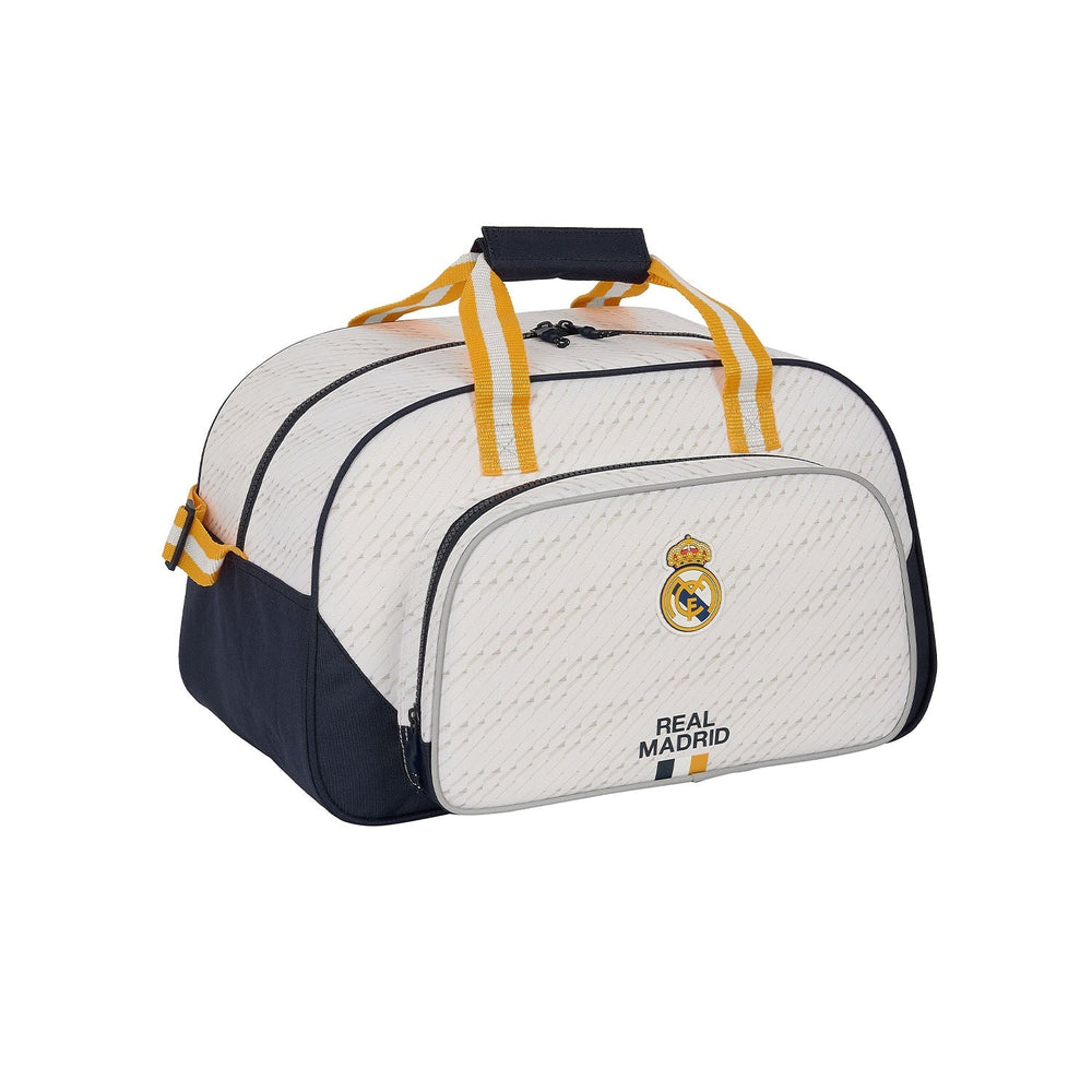Rounded Sport Bag White/Gold
