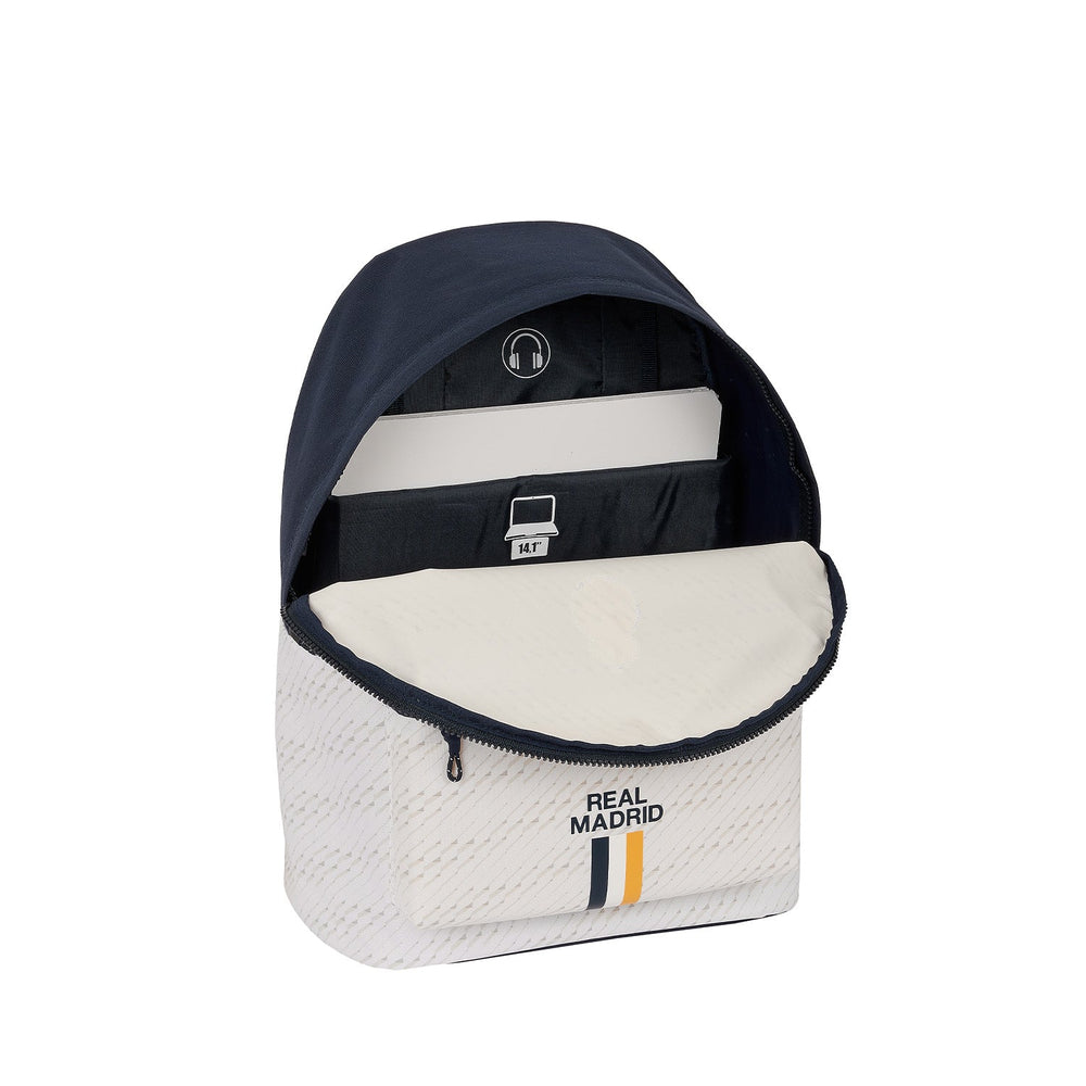 Laptop Backpack White/Gold