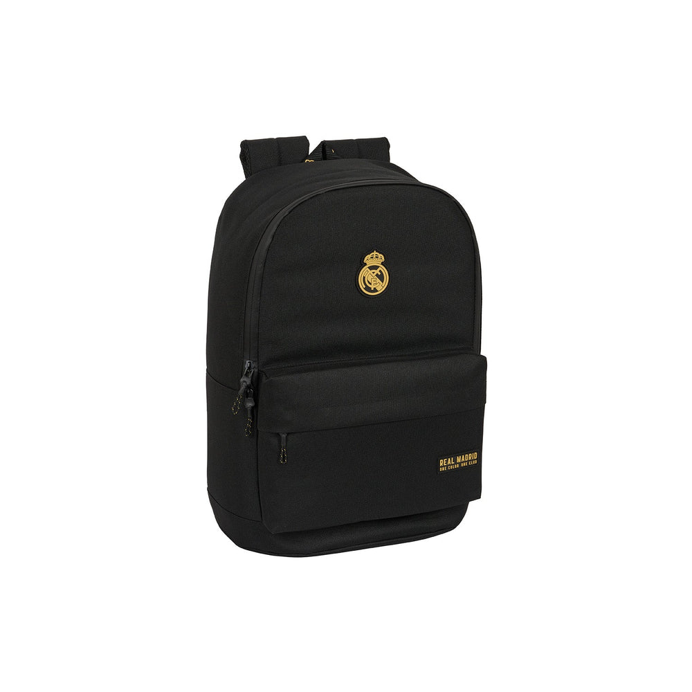 Adaptable Backpack Black/Mustard Real Madrid