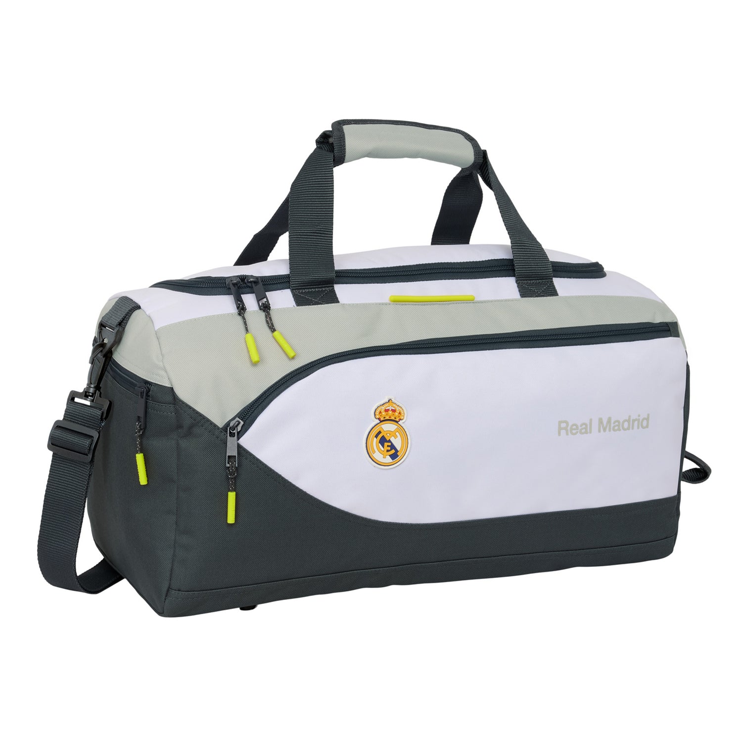 Sport Bag White/Black – Official Real Madrid Store