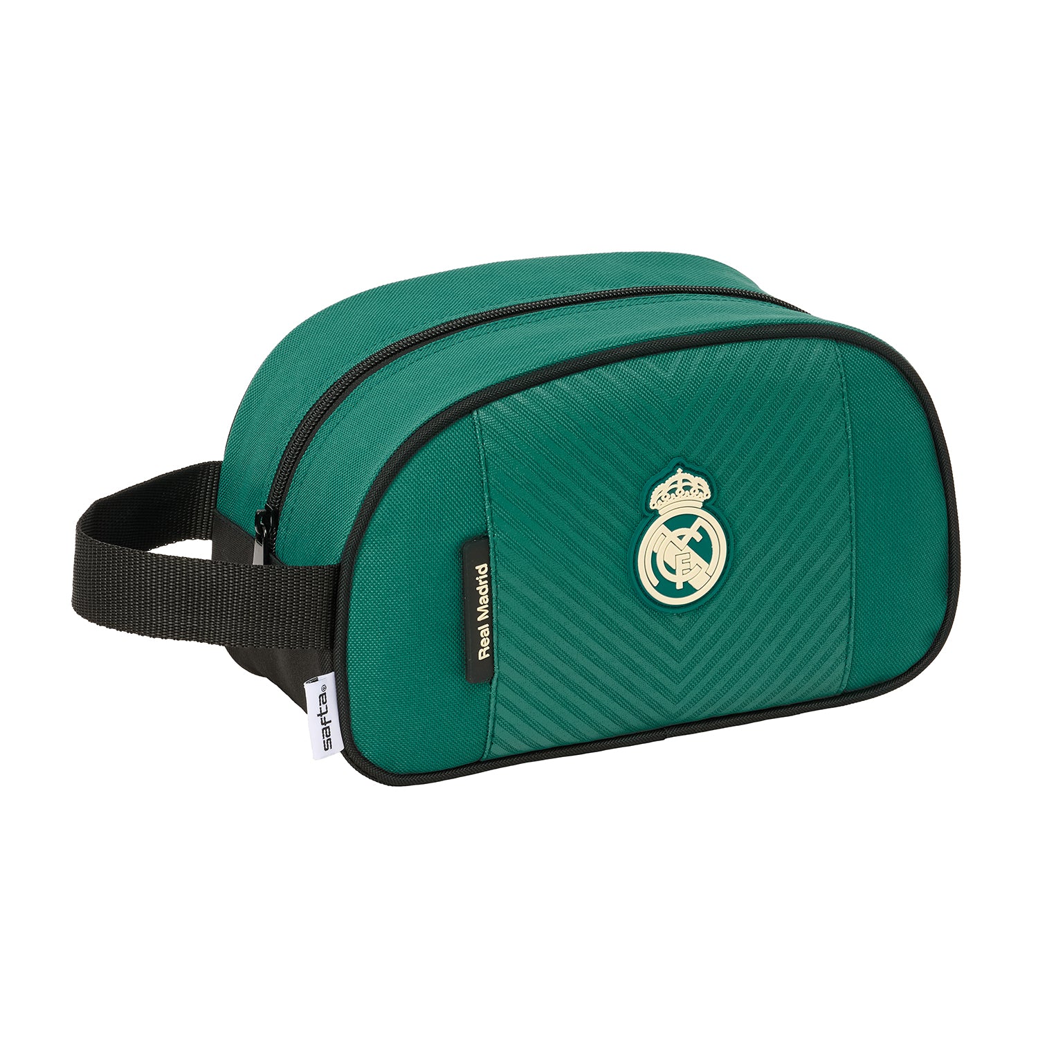 Neceser con Asa Individual Verde Real Madrid