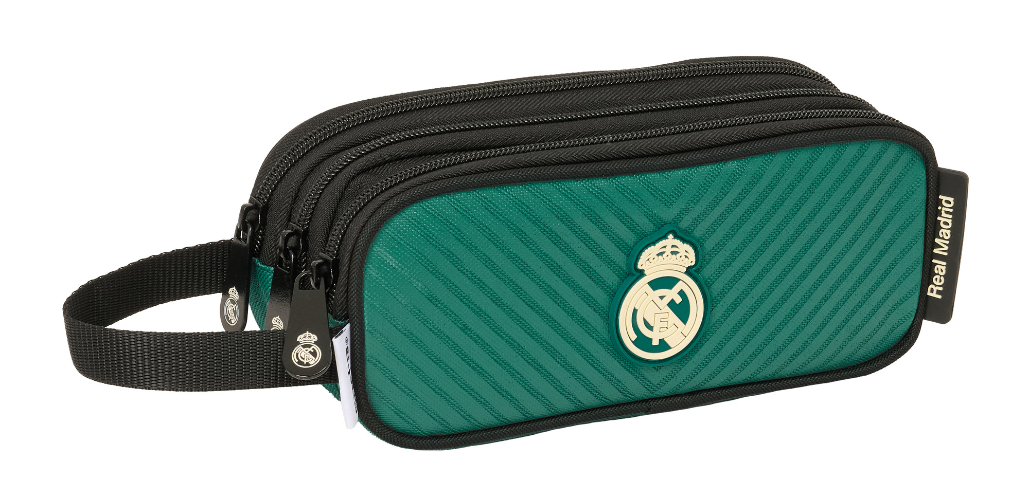 Estuche Triple Verde Real Madrid