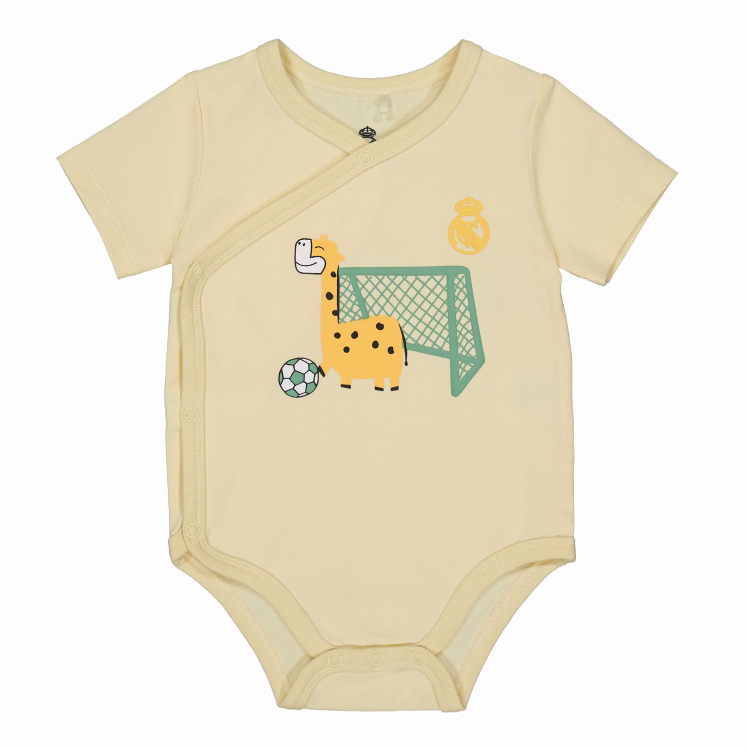 Set 2 Bodies Bebé Jungle Friends Amarillo Real Madrid
