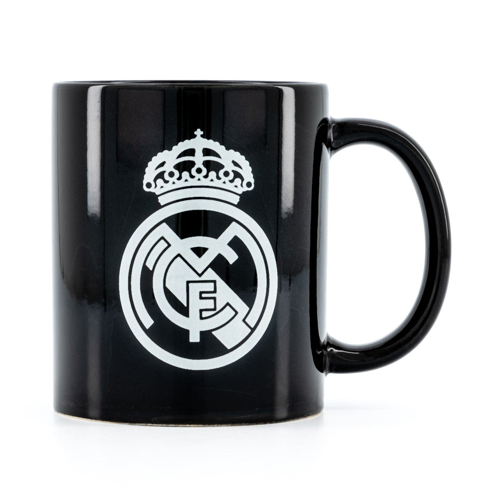 Real Madrid Ceramic Mug Crest Black