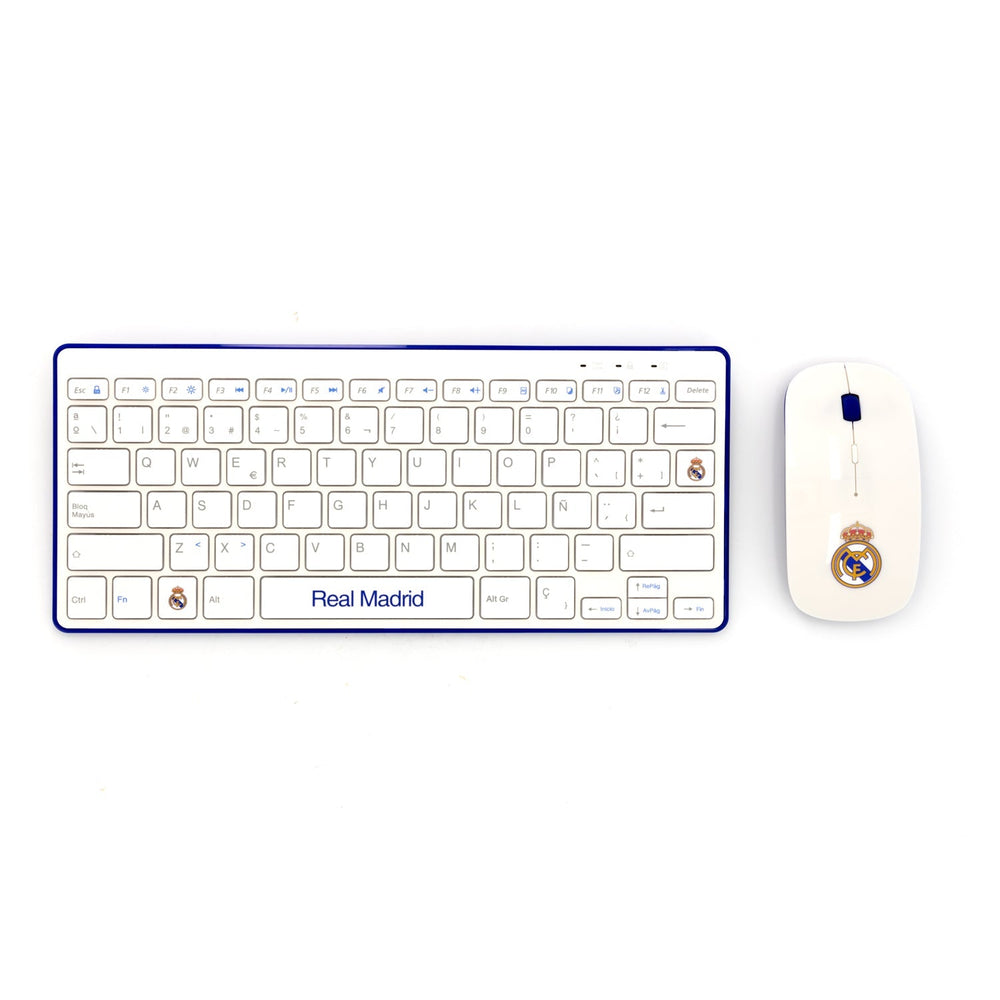 Set Wireless Keyboard & Mouse Real Madrid