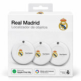 Real Madrid Luggage Tracker 3-Pack White