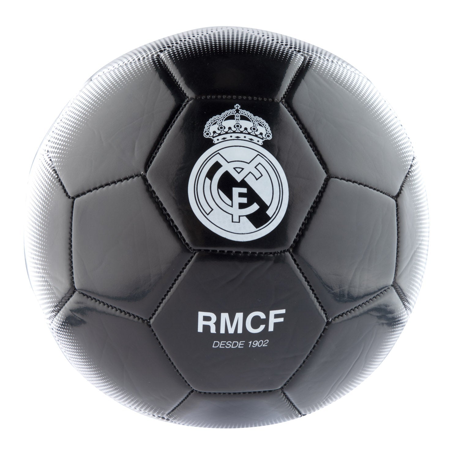 Hala Madrid Ball Black White