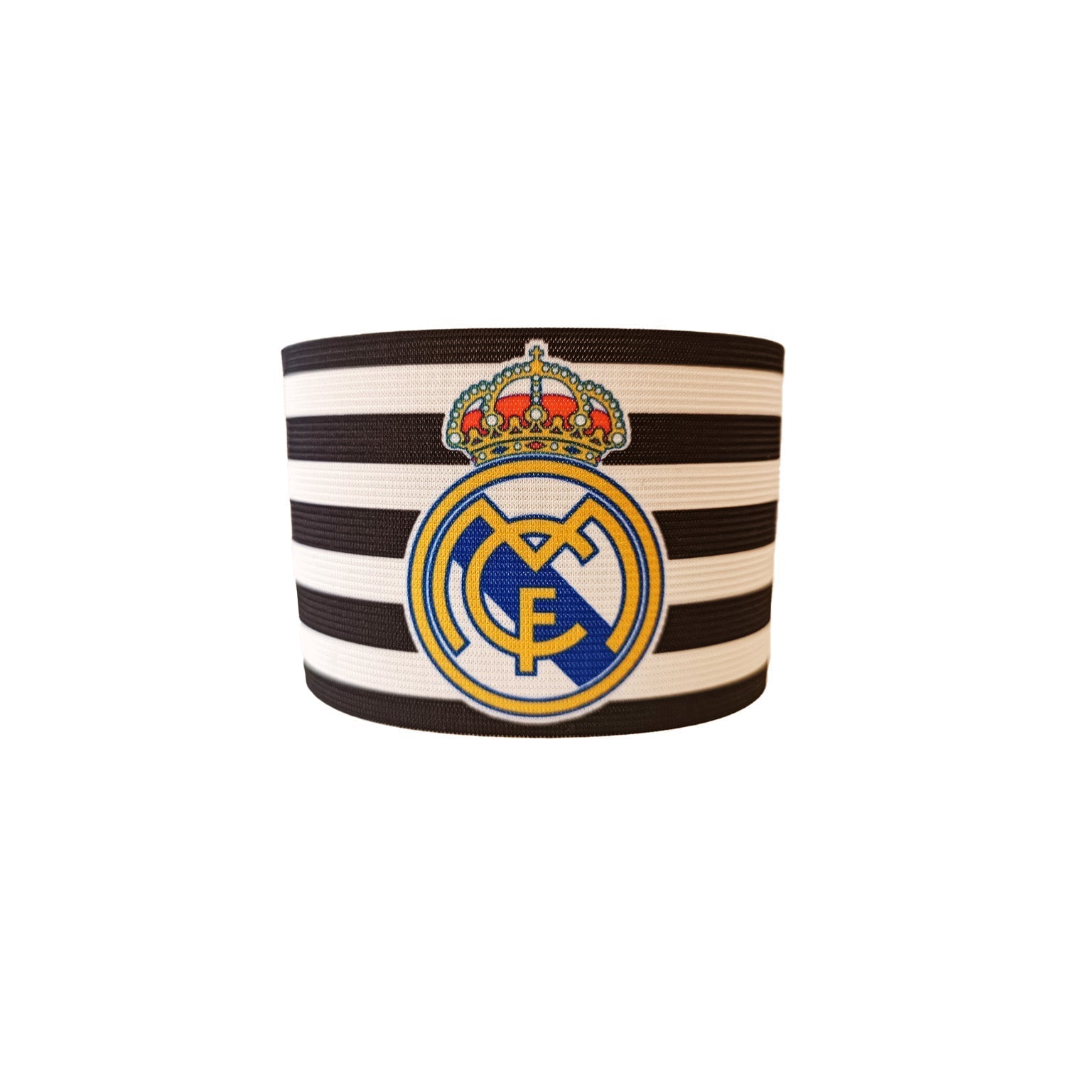 Captain Armband Kids Real Madrid Crest Black /White
