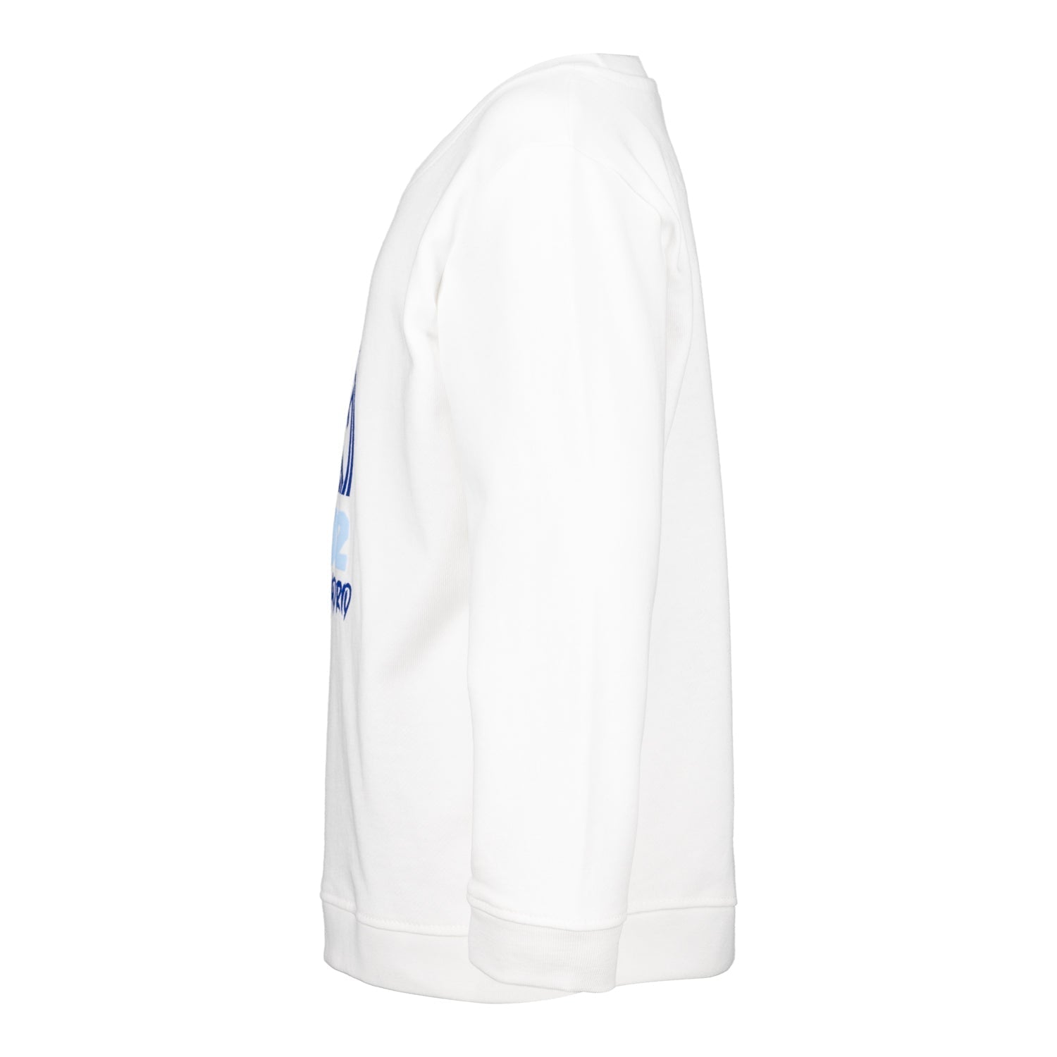 Infant Crewneck Jumper 1902 Print White/Blue