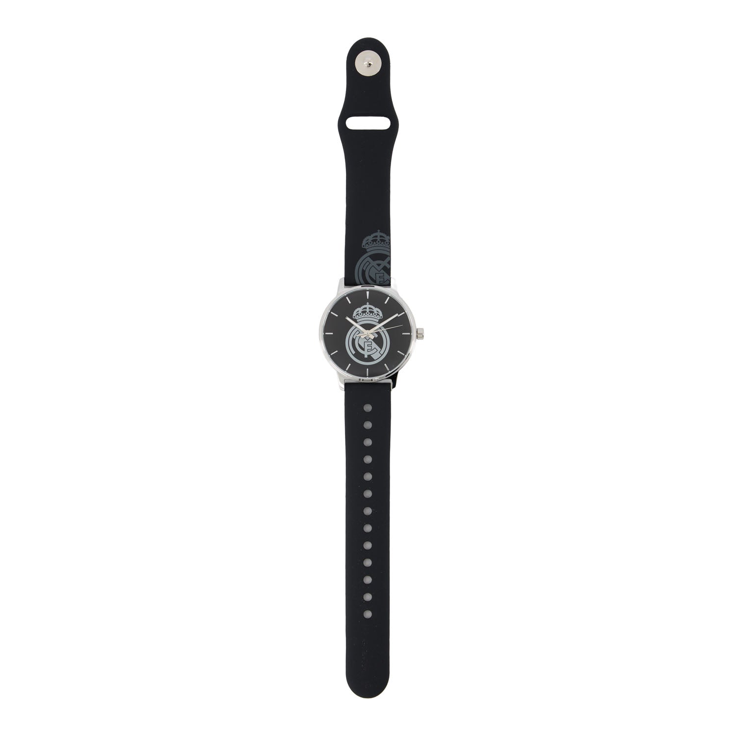 Reloj Analógico Pequeño Correa Silicona Negro