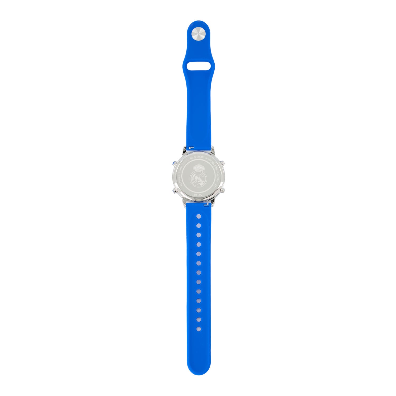 Small Digital Watch Silicone Strap Blue