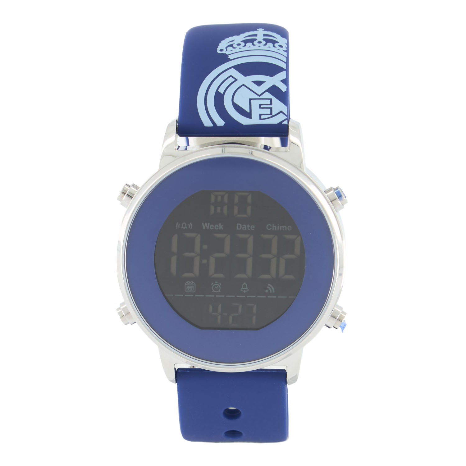Digital Watch Silicone Strap Blue
