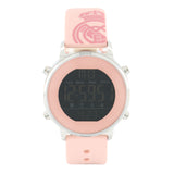 Digital Watch Silicone Strap Pink