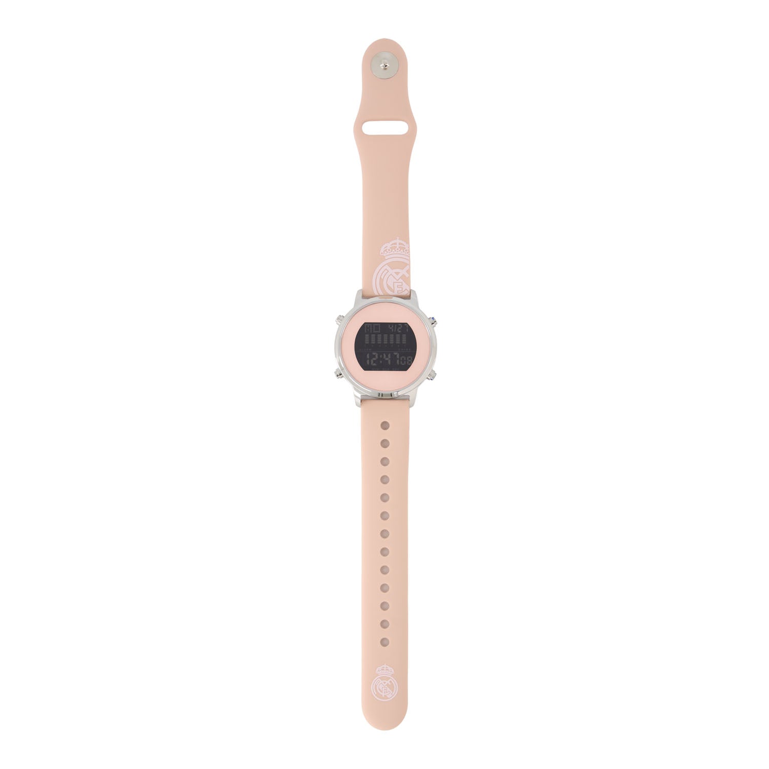 Reloj Digital Pequeño Correa Silicona Rosa
