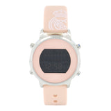 Small Digital Watch Silicone Strap Pink
