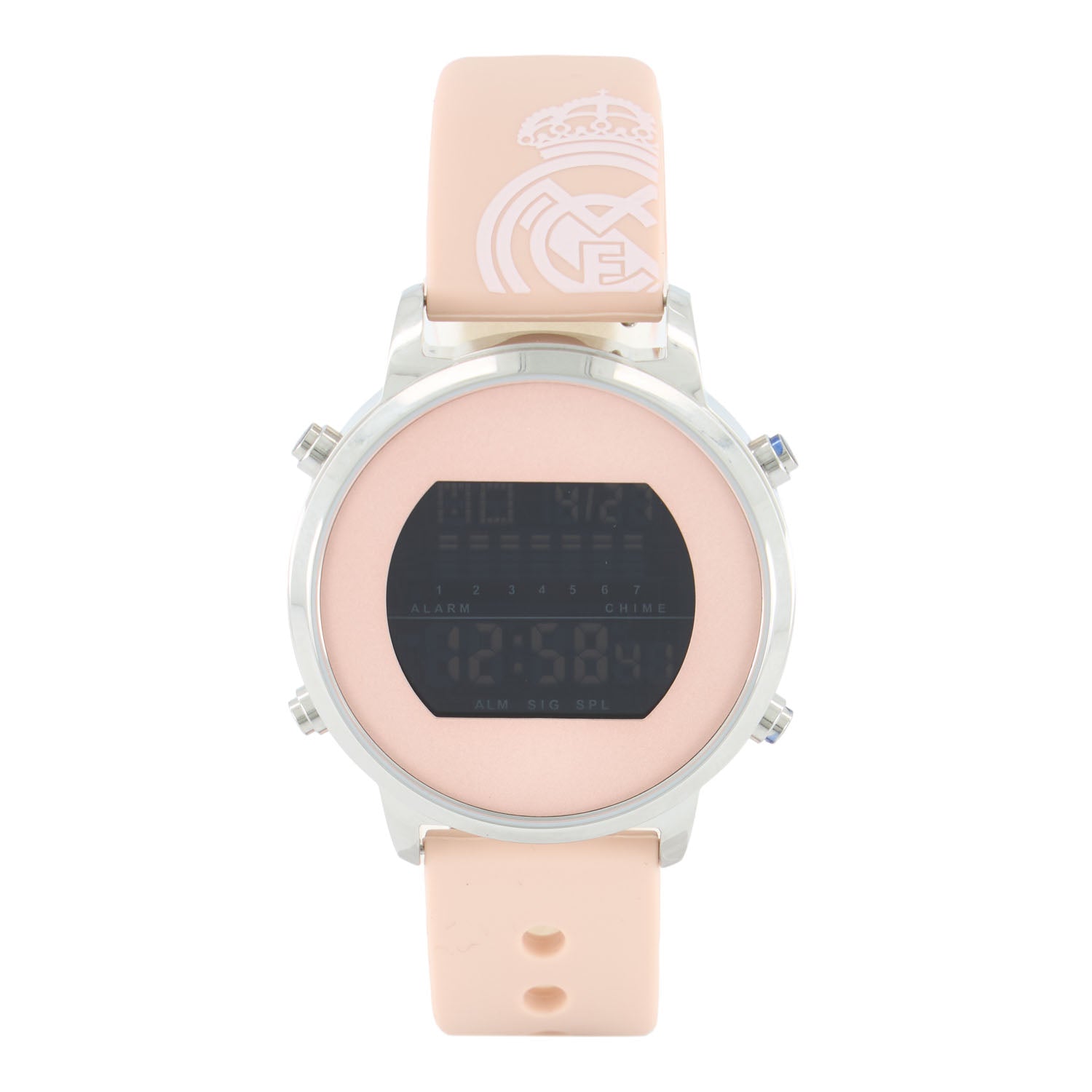 Reloj Digital Pequeño Correa Silicona Rosa