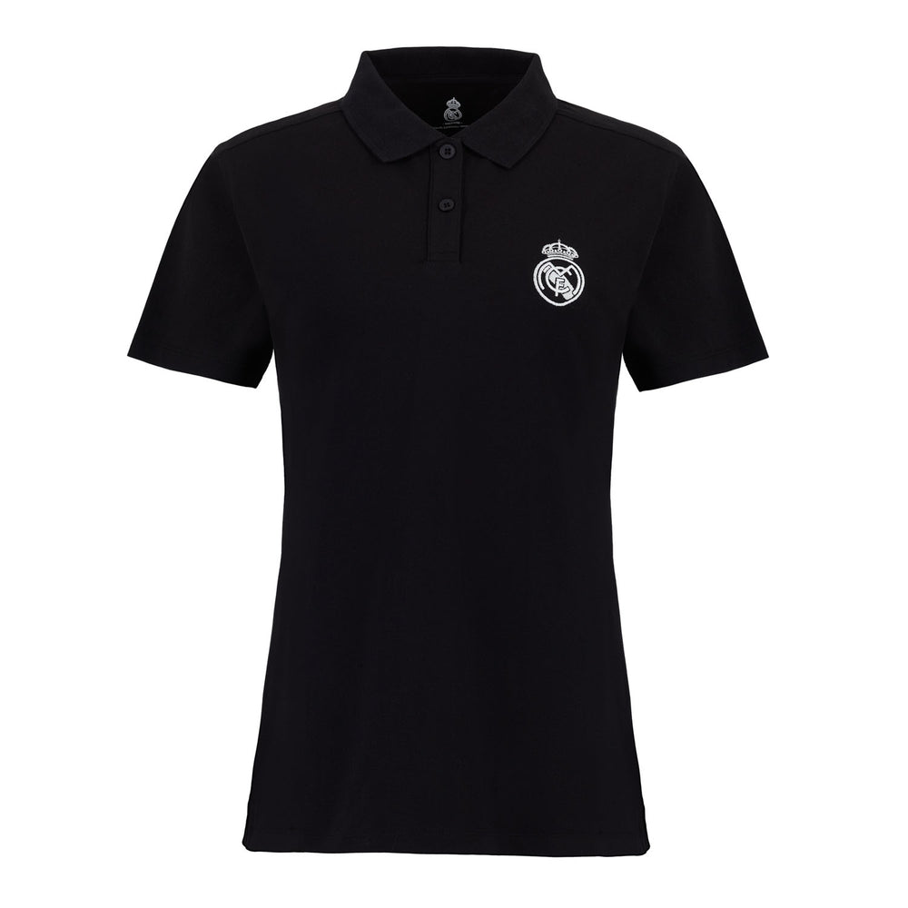 Camiseta Polo Mujer Essentials RM 26 Algodón Negra