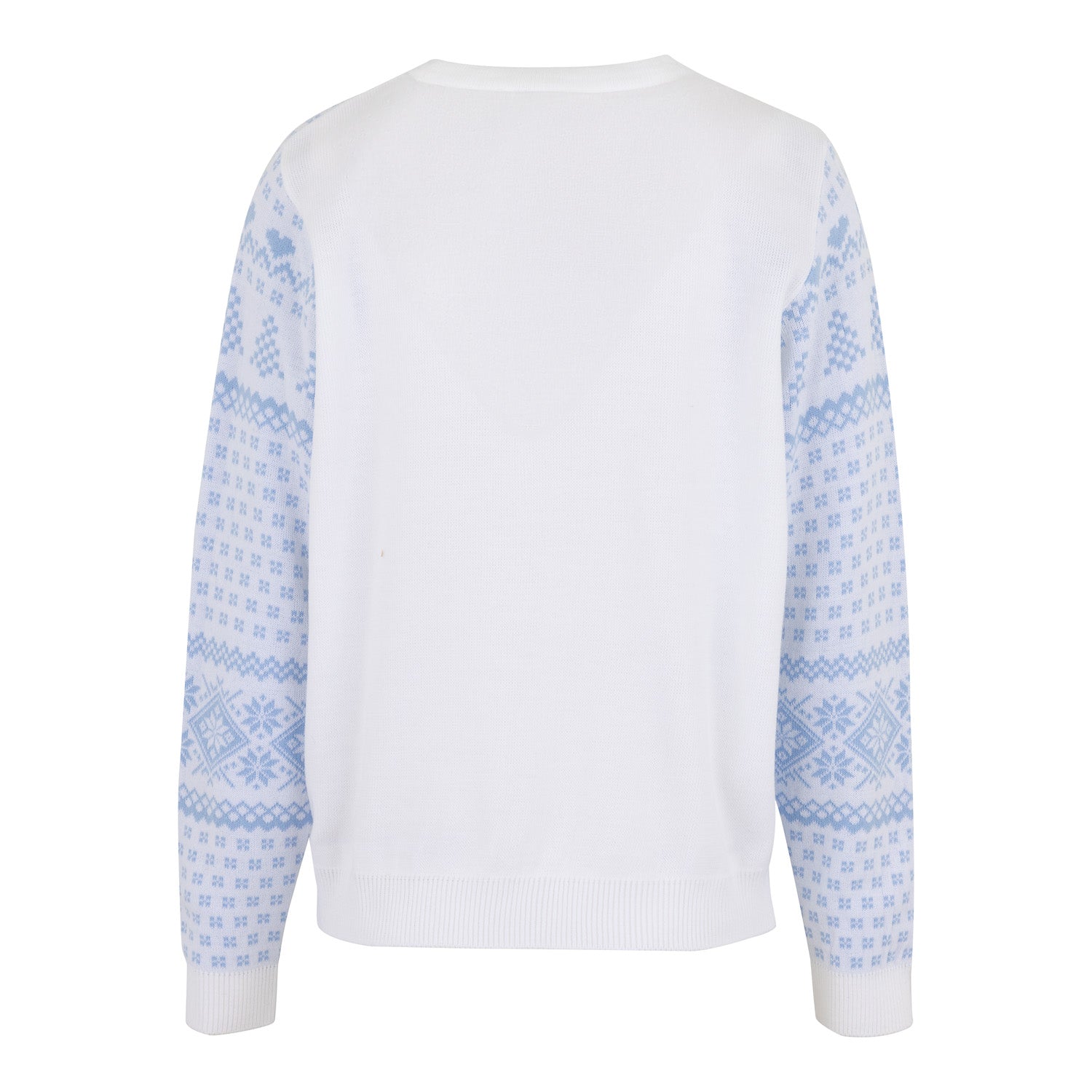 Ladies Christmas Sweater Pastel Blue