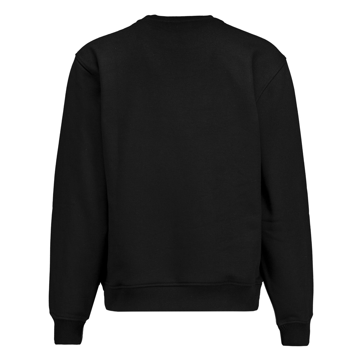 Womens ECO Essentials Real Madrid Black Crew Cropped Sweatshirt