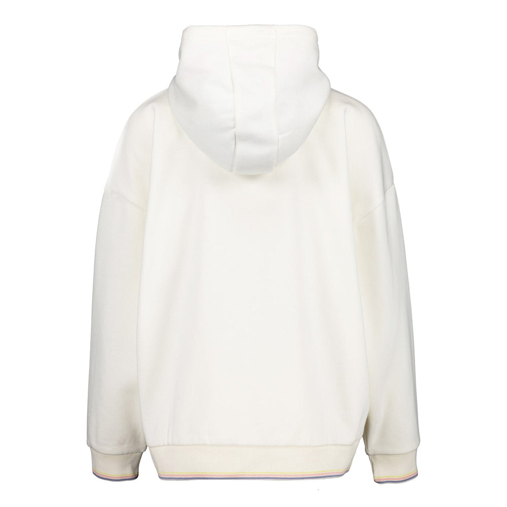 Womens Real Madrid Ladies Vintage Bone Hoodie